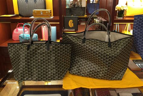 goyard tote medium vs large|Goyard small tote bag.